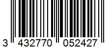 Barcode 3432770052427