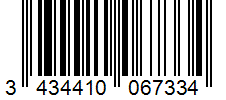 Barcode 3434410067334