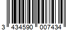 Barcode 3434590007434