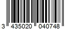 Barcode 3435020040748