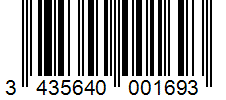 Barcode 3435640001693