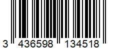 Barcode 3436598134518