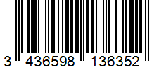 Barcode 3436598136352