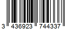 Barcode 3436923744337