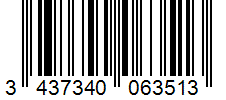 Barcode 3437340063513