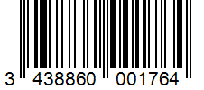 Barcode 3438860001764