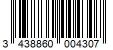 Barcode 3438860004307