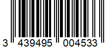 Barcode 3439495004533