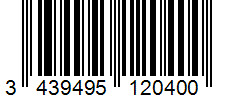 Barcode 3439495120400