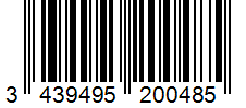 Barcode 3439495200485