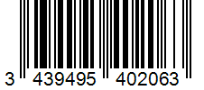 Barcode 3439495402063