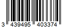Barcode 3439495403374