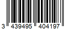 Barcode 3439495404197