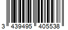 Barcode 3439495405538