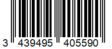 Barcode 3439495405590
