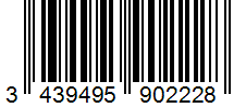 Barcode 3439495902228