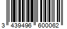 Barcode 3439496600062