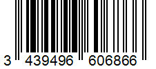 Barcode 3439496606866