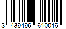 Barcode 3439496610016