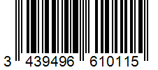 Barcode 3439496610115