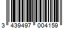 Barcode 3439497004159