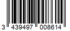 Barcode 3439497008614
