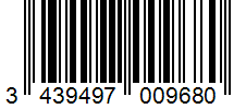 Barcode 3439497009680