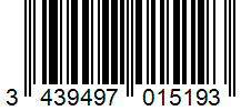 Barcode 3439497015193