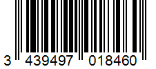 Barcode 3439497018460