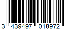 Barcode 3439497018972