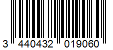 Barcode 3440432019060