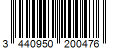 Barcode 3440950200476
