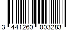Barcode 3441260003283