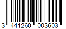 Barcode 3441260003603