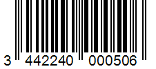 Barcode 3442240000506