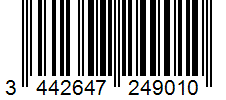 Barcode 3442647249010