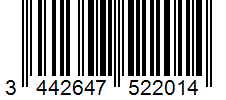 Barcode 3442647522014