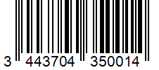 Barcode 3443704350014
