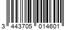 Barcode 3443705014601