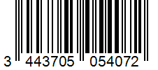 Barcode 3443705054072