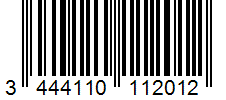 Barcode 3444110112012