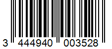 Barcode 3444940003528