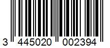 Barcode 3445020002394
