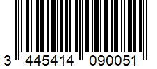Barcode 3445414090051