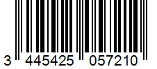 Barcode 3445425057210