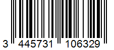 Barcode 3445731106329