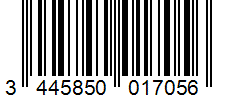 Barcode 3445850017056