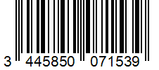 Barcode 3445850071539