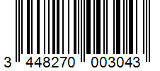 Barcode 3448270003043