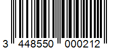 Barcode 3448550000212